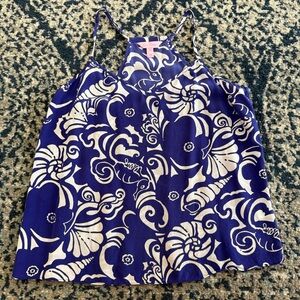 Lilly Pulitzer Seahorse Seashells Shirt